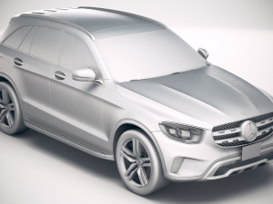 Mercedes-Benz GLC 2020 3D मॉडल