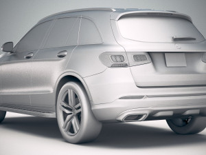 Mercedes-Benz GLC 2020 3D मॉडल