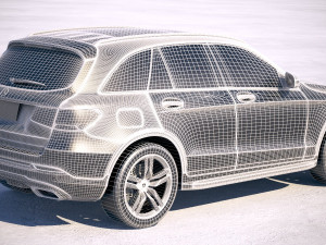 Mercedes-Benz GLC 2020 3D मॉडल