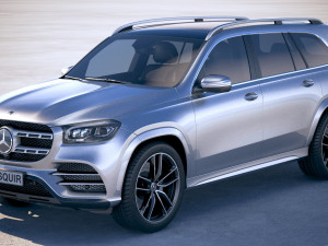 Mercedes-Benz GLS 2020 3D Model