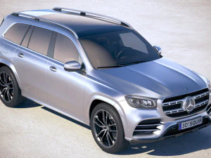 Mercedes-Benz GLS 2020 3D Model