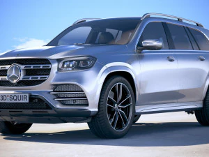 Mercedes-Benz GLS 2020 3D Model