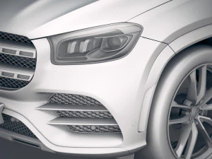 Mercedes-Benz GLS 2020 3D Model