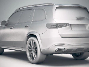 Mercedes-Benz GLS 2020 3D Model