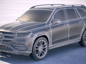 Mercedes-Benz GLS 2020 3D Model