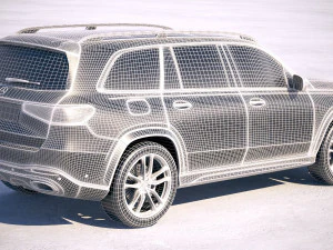 Mercedes-Benz GLS 2020 3D Model