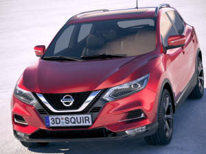 Nissan Rogue Sport 2020 3D Model