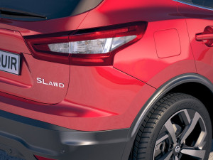 Nissan Rogue Sport 2020 3D Model
