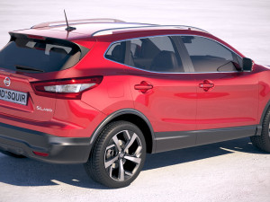 Nissan Rogue Sport 2020 3D Model