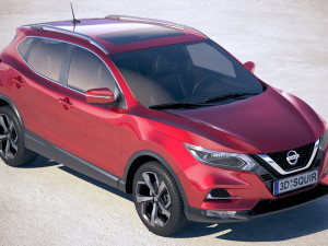 Nissan Rogue Sport 2020 3D Model