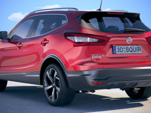 Nissan Rogue Sport 2020 3D Model