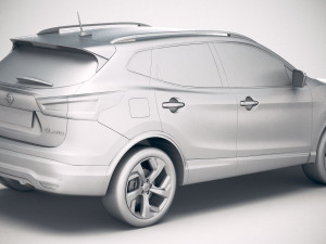Nissan Rogue Sport 2020 3D Model