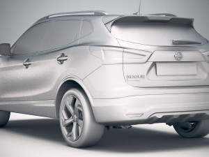 Nissan Rogue Sport 2020 3D Model