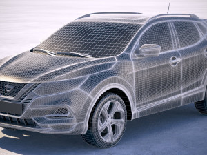 Nissan Rogue Sport 2020 3D Model