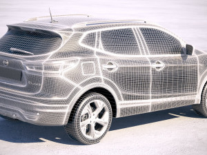 Nissan Rogue Sport 2020 3D Model