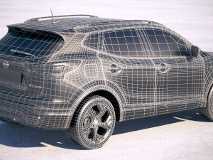 Nissan Rogue Sport 2020 3D Model