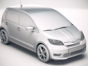 Skoda Citigo IV 2020 3D Model