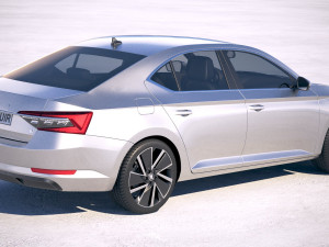 Skoda Superb IV 2020 Modello 3D