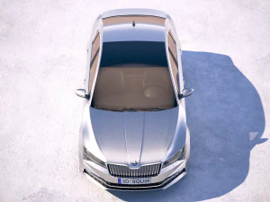 Skoda Superb IV 2020 3D Model
