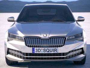 Skoda Superb IV 2020 3D Model