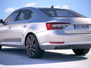 Skoda Superb IV 2020 Modello 3D