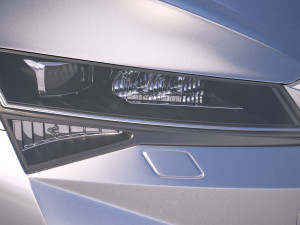 Skoda Superb IV 2020 Modello 3D