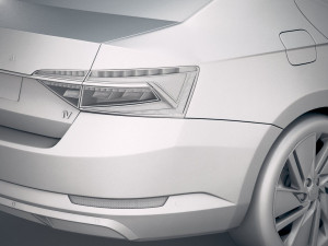 Skoda Superb IV 2020 Modello 3D