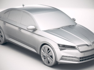 Skoda Superb IV 2020 Modello 3D