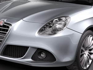 Alfa Romeo Giulietta 2011 3D Модель