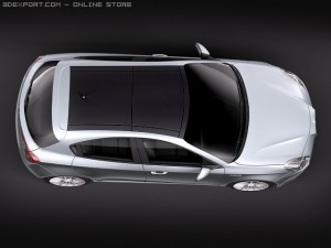 Alfa Romeo Giulietta 2011 3D Модель