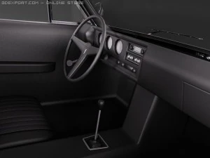 Pontiac GTO 1966 3D Model