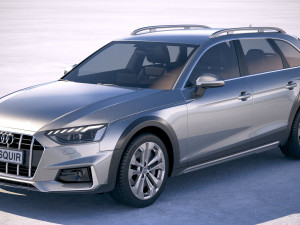Audi A4 Allroad 2020 3D Model