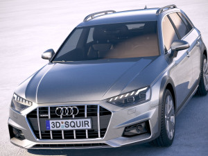 Audi A4 Allroad 2020 3D Model