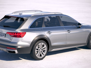 Audi A4 Allroad 2020 3D Model