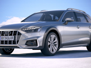 Audi A4 Allroad 2020 3D Model