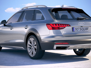 Audi A4 Allroad 2020 3D Model