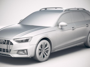 Audi A4 Allroad 2020 3D Model