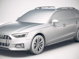 Audi A4 Allroad 2020 3D Model