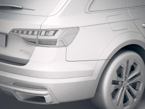 Audi A4 Allroad 2020 3D Model