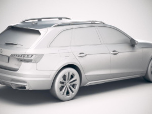 Audi A4 Allroad 2020 3D Model