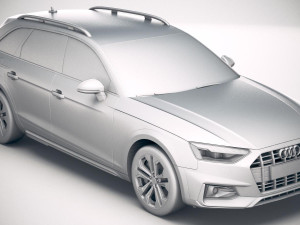 Audi A4 Allroad 2020 3D Model