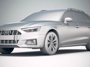 Audi A4 Allroad 2020 3D Model