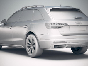 Audi A4 Allroad 2020 3D Model