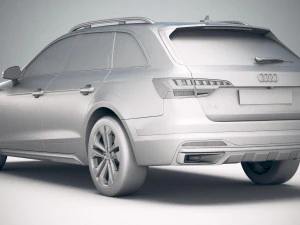 Audi A4 Allroad 2020 3D Model