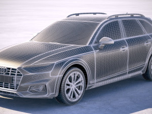 Audi A4 Allroad 2020 3D Model