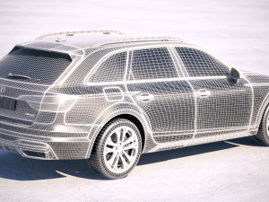 Audi A4 Allroad 2020 3D Model