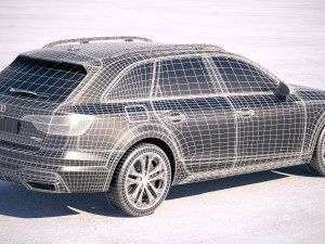 Audi A4 Allroad 2020 3D Model