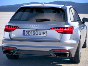 Audi A4 Avant 2020 3D Model