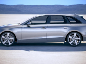 Audi A4 Avant 2020 3D Model