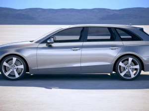 Audi A4 Avant 2020 3D Model
